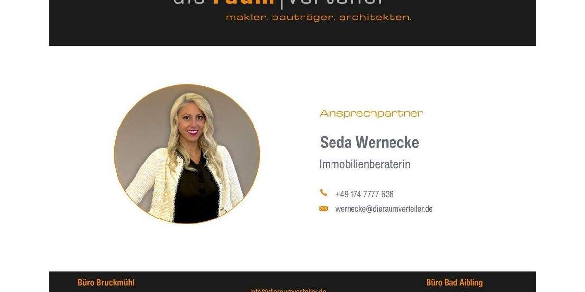 Doppelhaushälfte Bruckmühl Hinrichssegen - 4 Zimmer, 112 m&sup2;, 798.000&euro; | Angebot:25704698