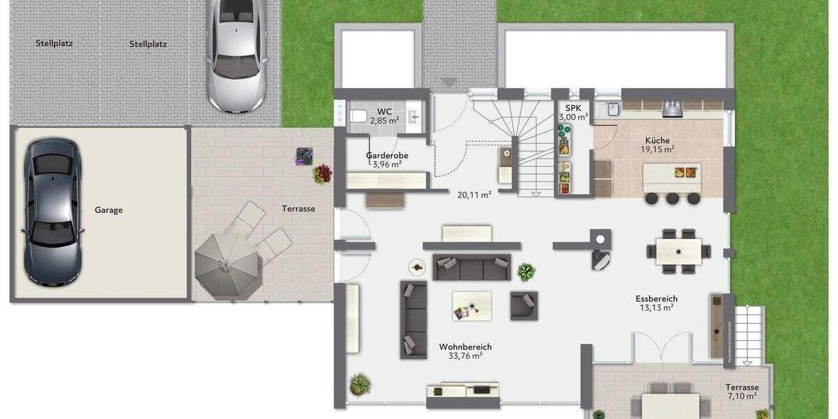 Einfamilienhaus Grafing bei München Grafing - 6 Zimmer, 240 m&sup2;, 1.388.000&euro; | Angebot:25662844