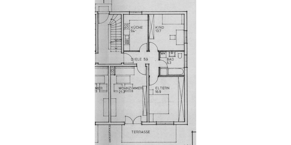 Erdgeschoßwohnung Kolbermoor - 3 Zimmer, 77 m&sup2;, 1.250&euro; | Angebot:25637771