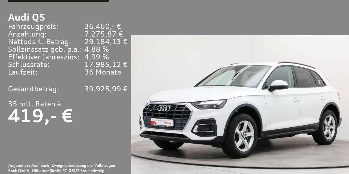 Audi Q5 37.500 km 36.460 &euro; Feldkirchen - Westerham 83620