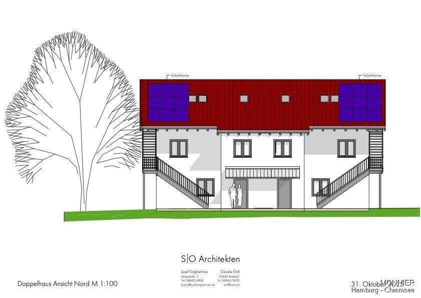 Doppelhaushälfte Eggstätt - 5 Zimmer, 187 m&sup2;, 1.009.638&euro; | Angebot:25727378