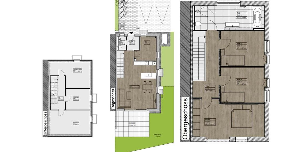Doppelhaushälfte Raubling - 4 Zimmer, 133 m&sup2;, 2.150&euro; | Angebot:23644892