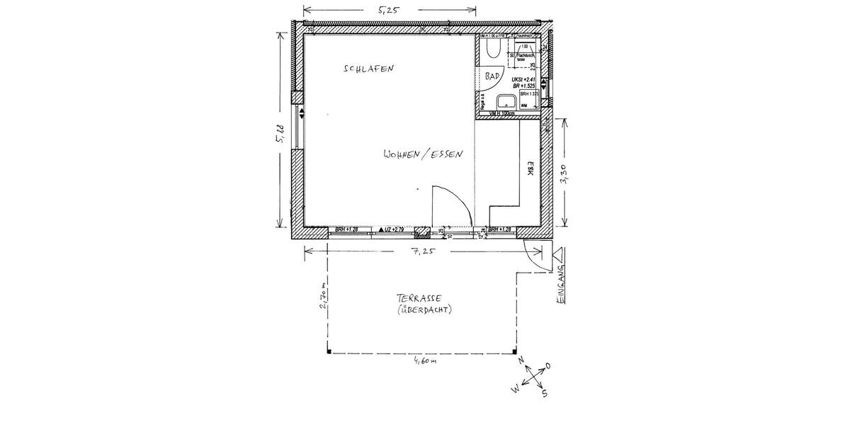 Erdgeschoßwohnung Kiefersfelden - 1 Zimmer, 48 m&sup2;, 850&euro; | Angebot:26636878