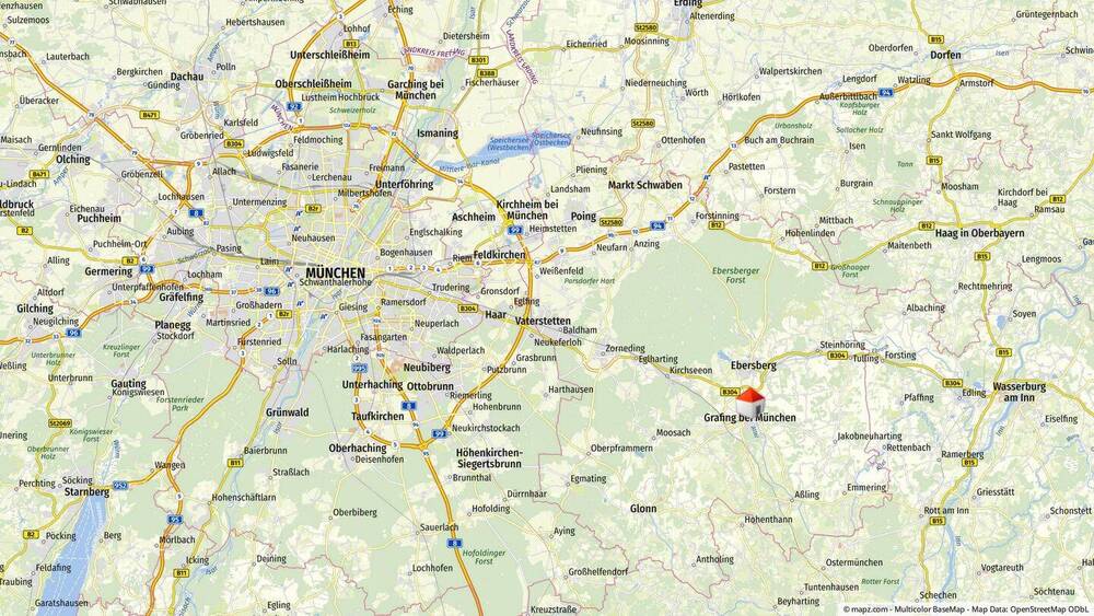 Etagenwohnung Grafing bei München Grafing - 3 Zimmer, 73 m&sup2;, 630.000&euro; | Angebot:25682740