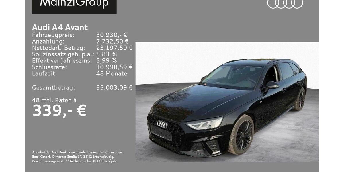 Audi A4 47.000 km 30.930 &euro; Feldkirchen/Westerham 83620