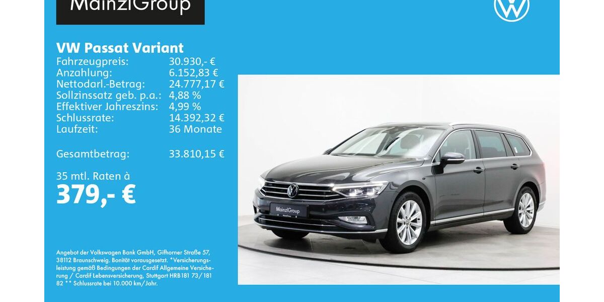 VW Passat Variant 59.600 km 30.930 &euro; Feldkirchen/Westerham 83620