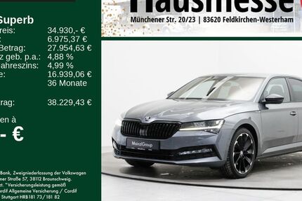 Skoda Superb 33.656 km 34.930 &euro; Feldkirchen/Westerham 83620