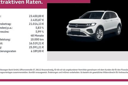 VW T-Cross 21.850 km 23.450 &euro; Miesbach 83714