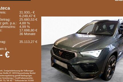 Cupra Ateca 16.200 km 31.930 &euro; Feldkirchen/Westerham 83620