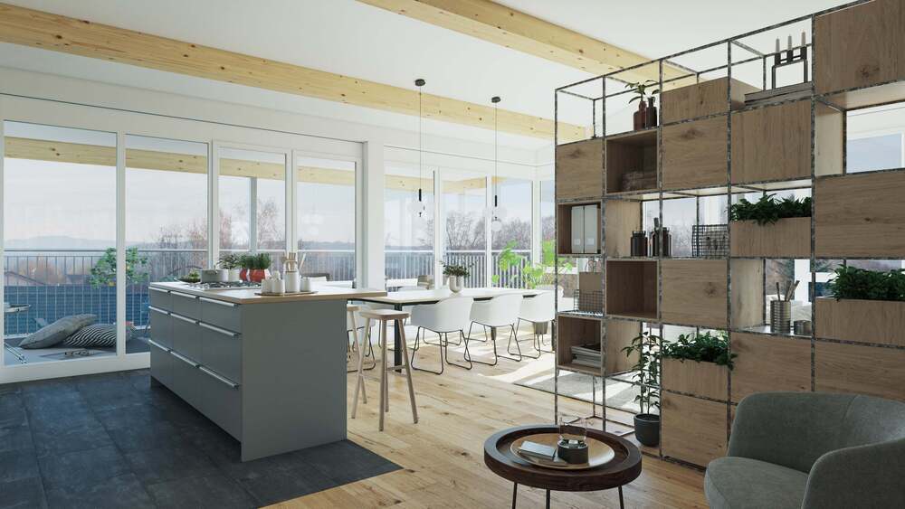 Etagenwohnung Bad Aibling - 3 Zimmer, 78 m&sup2;, 563.184&euro; | Angebot:25667608