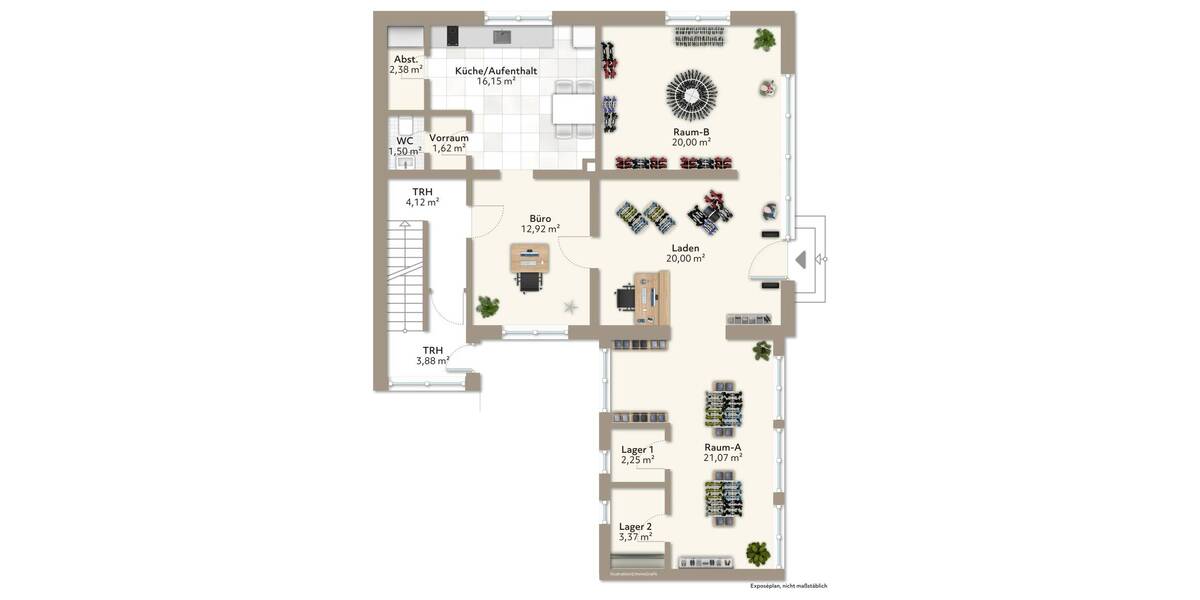 Gewerbeobjekt Glonn - 5 Zimmer, 198.000&euro; | Angebot:25662832