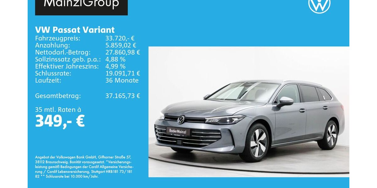 VW Passat Variant 25.310 km 33.720 &euro; Feldkirchen/Westerham 83620